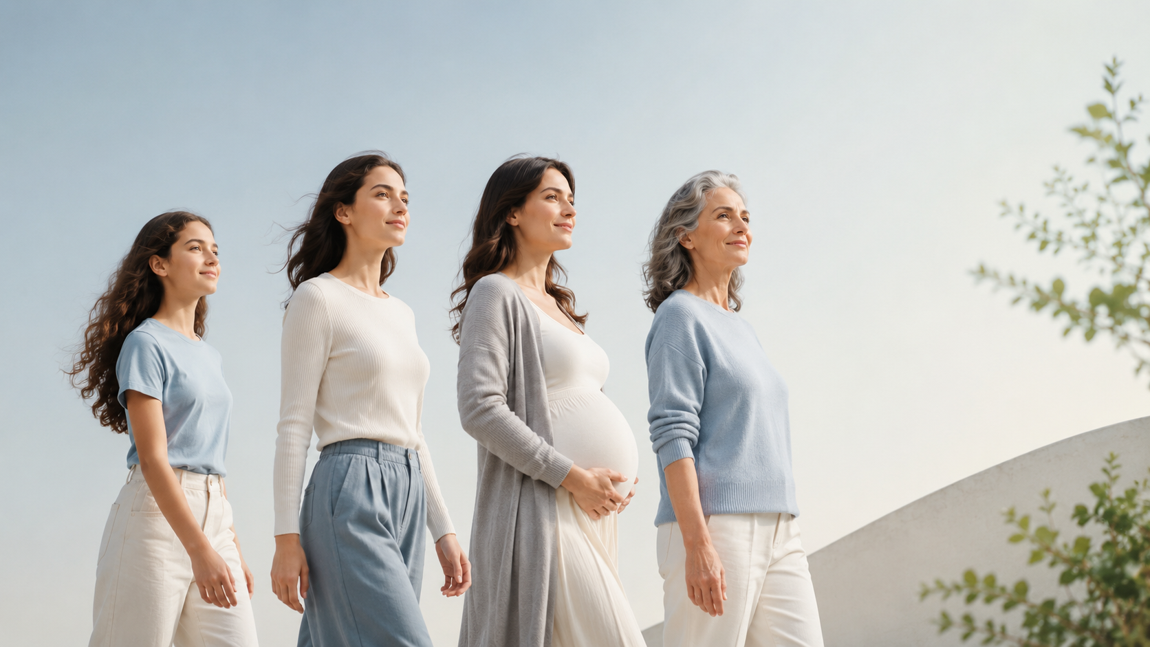Metabolismo feminino ao longo da vida.